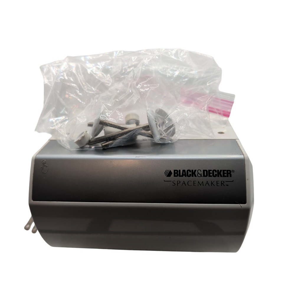 Black & Decker Can Opener White CO100WM Spacemaker Under Cabinet Electric